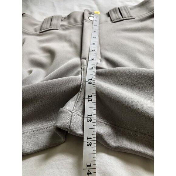 New Balance Men's Solid Full Length Baseball Pants L Gray Fast Dry Moisture Wick - Picture 9 of 10